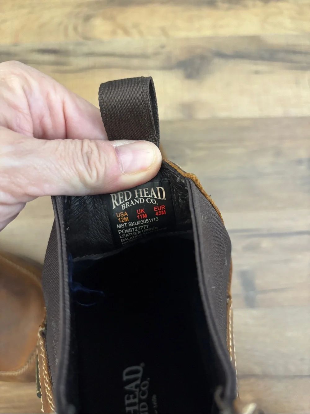 RedHead Series 61 Leather Romeo Chelsea Boots Brown Men’s